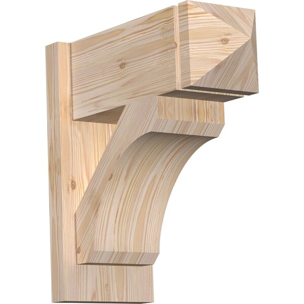 Ekena Millwork Legacy Arts & Crafts Smooth Outlooker, Douglas Fir, 7 1/2"W x 18"D x 18"H OUT08X18X18LEC03SDF - main